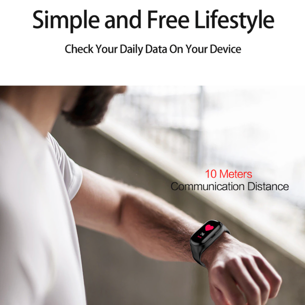 Smartwatch con Auriculares contra agua IP6