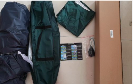 Tienda de campaña de 3 segundo