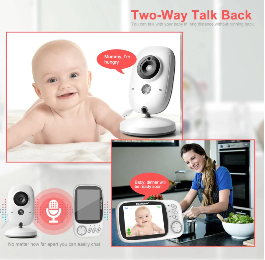 Mini monitor para bebes