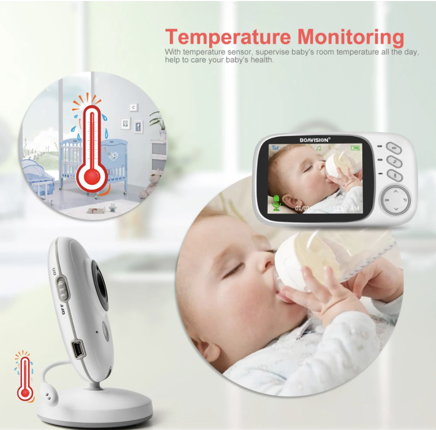 Mini monitor para bebes