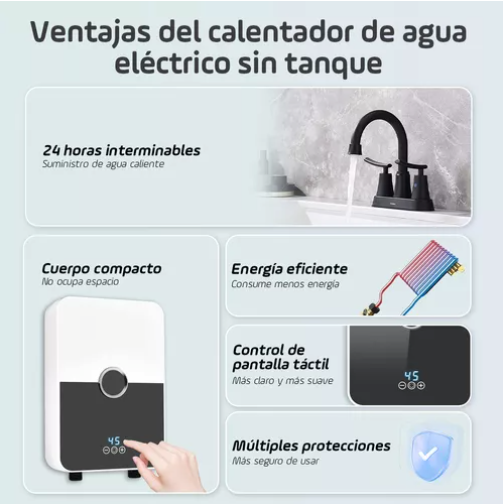 Calentador de Agua Instantáneo